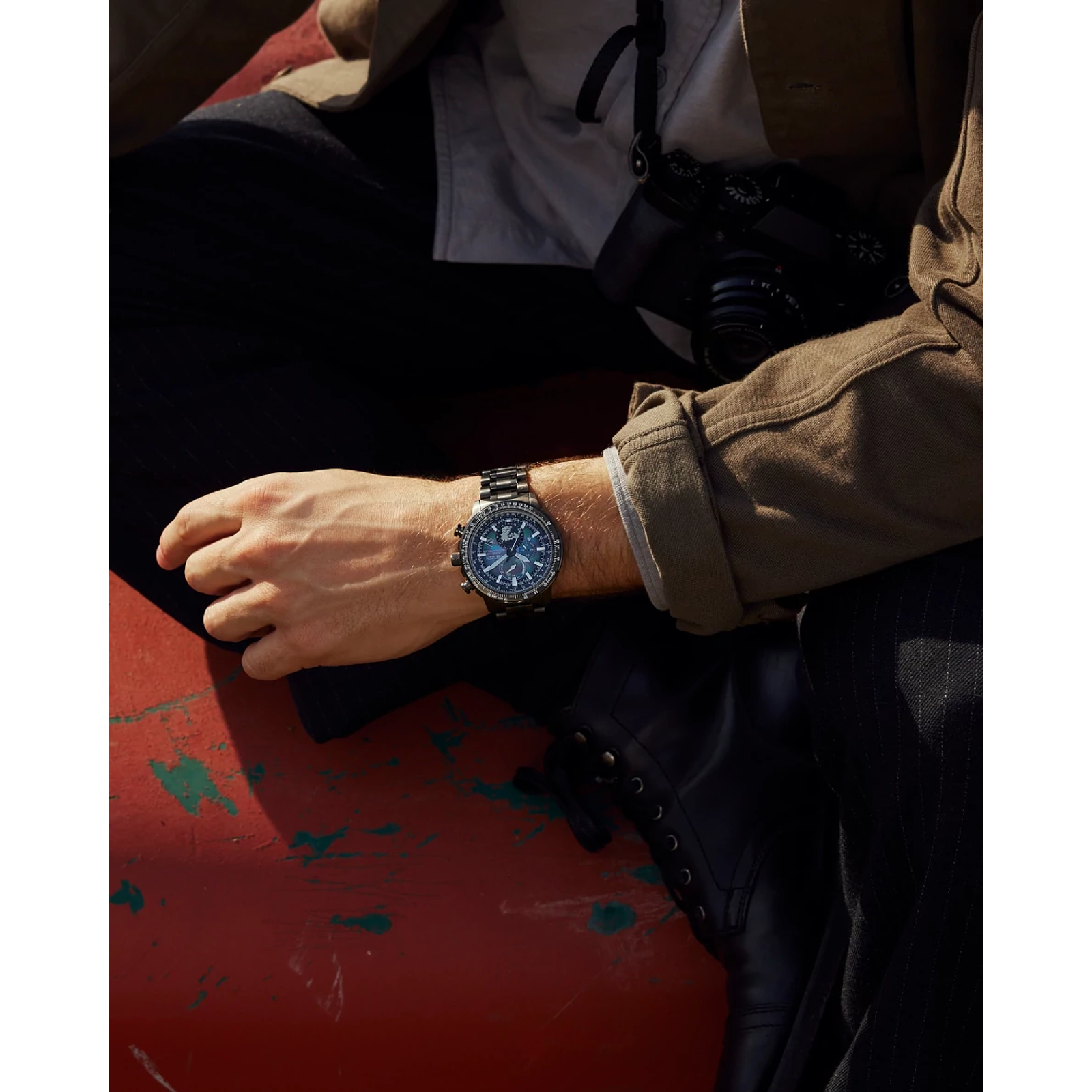 Reloj Citizen Promaster Geo Trekker BY3005-56E | Elegancia relojería
